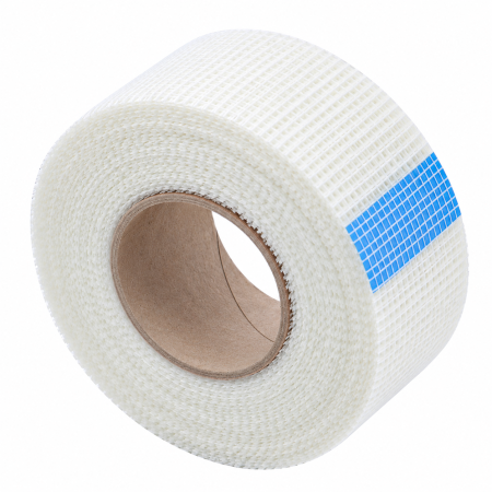 Banda autoadeziva din fibra de sticla pentru rosturi gips-carton, 48 mm x 45 m